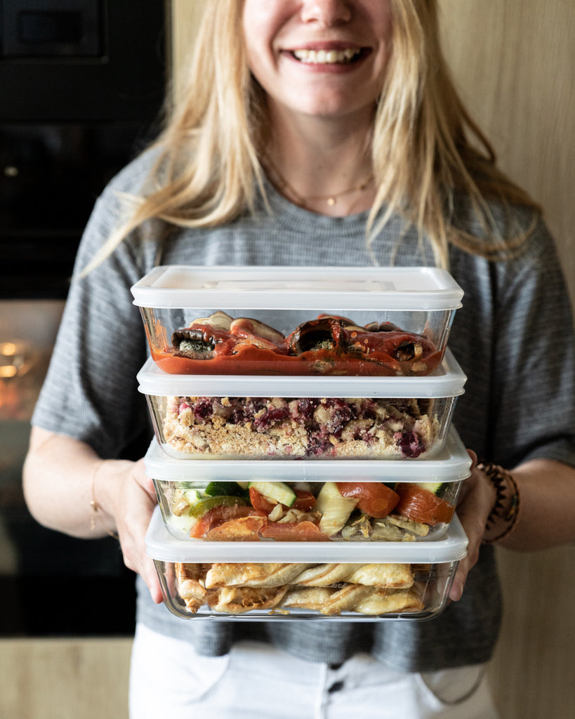 Cook & Freeze - Rectangular glass dish with special freezer lid