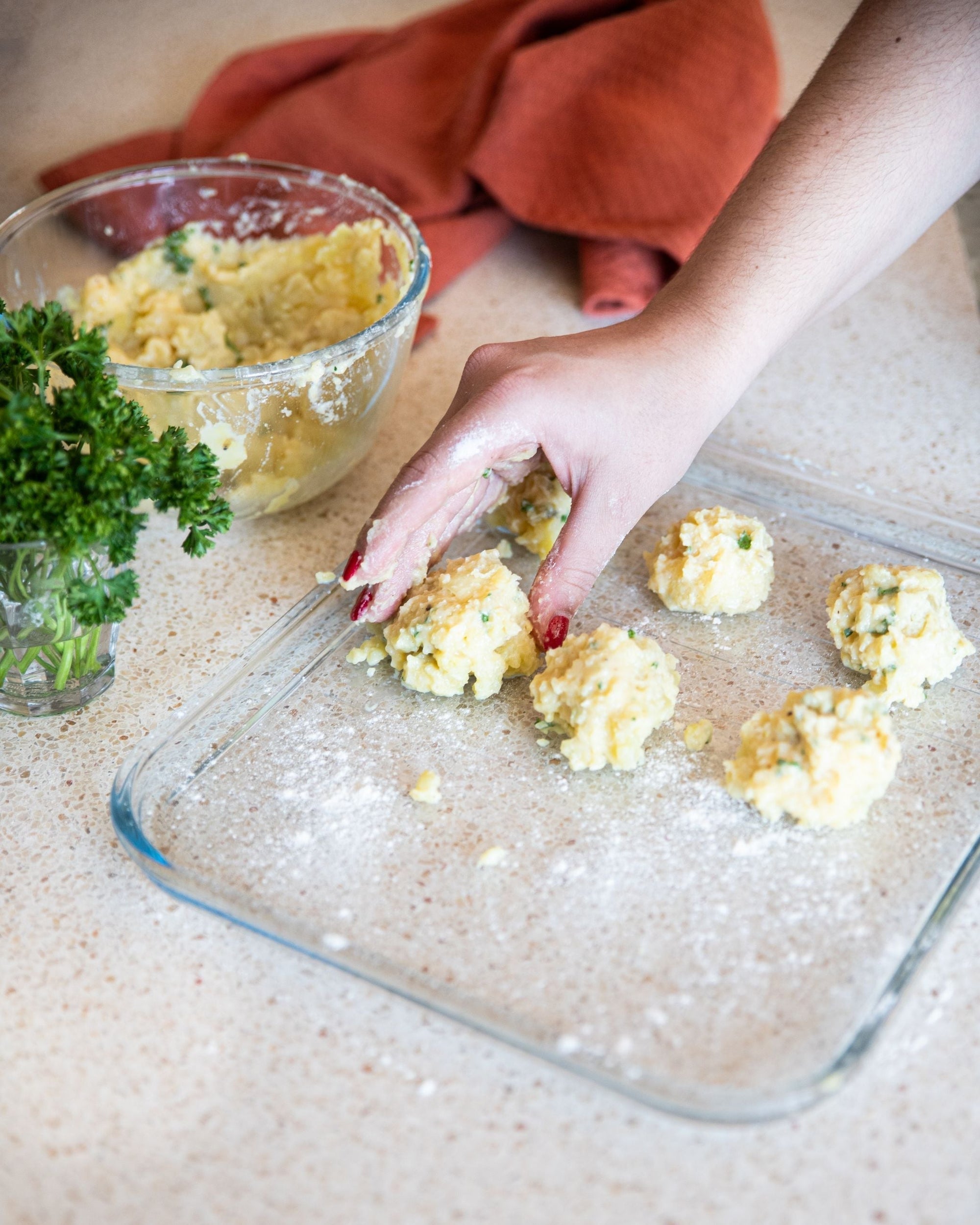 Set van 2 multifunctionele glazen bakplaten - Bake & Enjoy