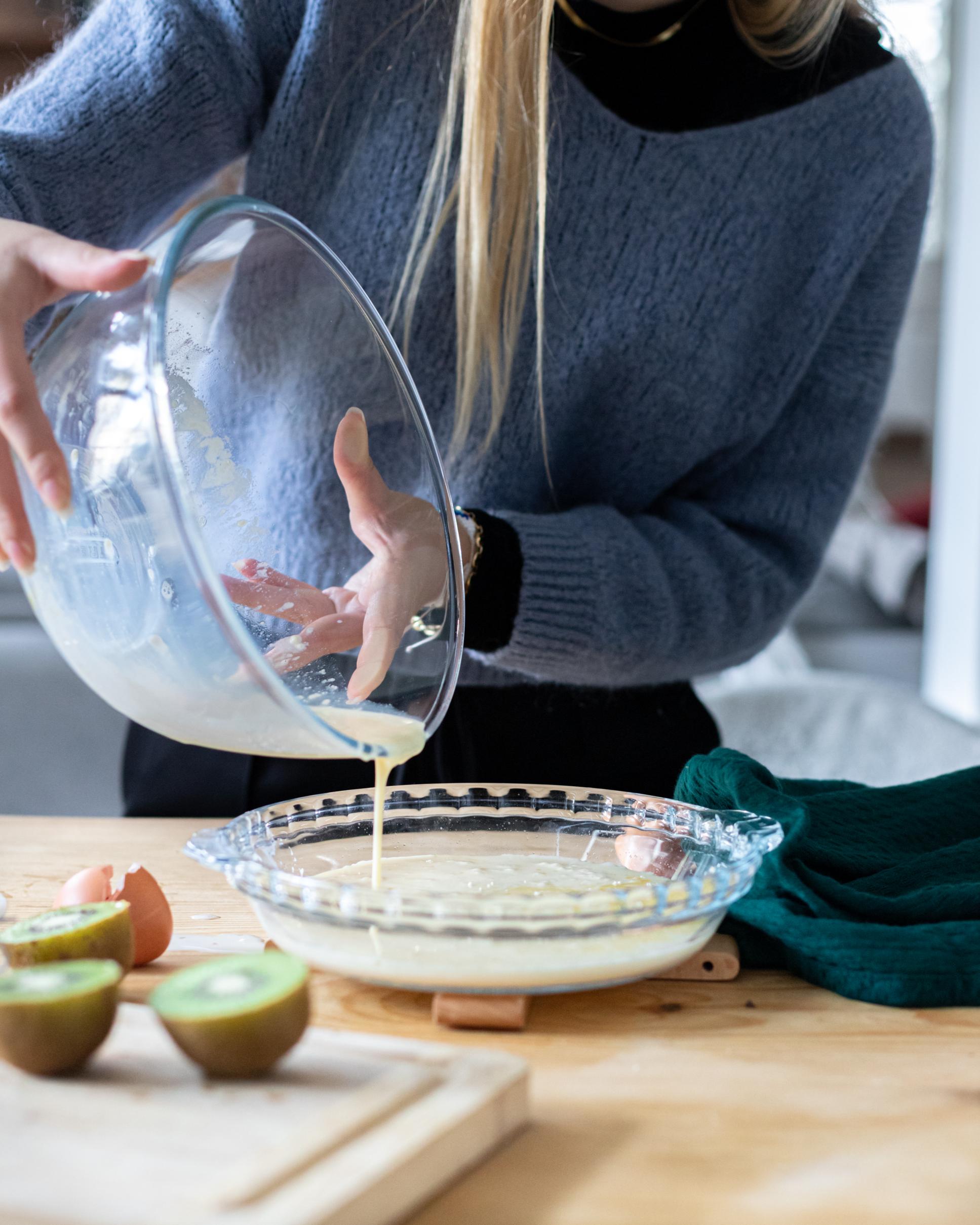 Stampo per crostate da 21 cm con manici