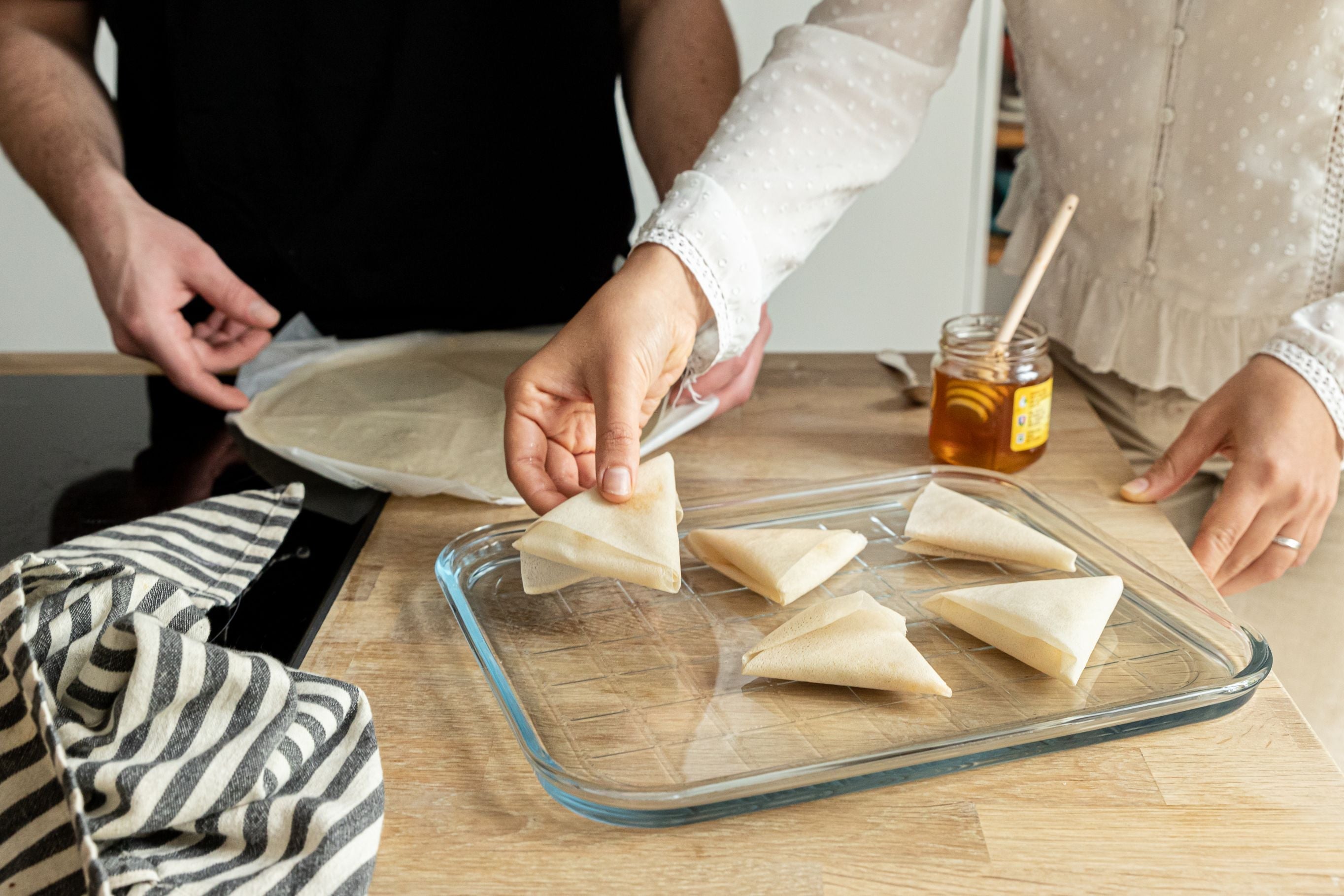 Pyrex Kuchenplatte Aus Glas – Geriffelter Rand, Backen & Servieren In Einem, 5er-Set