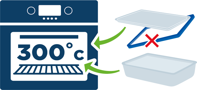 Oven-compatible (with lid without gasket)