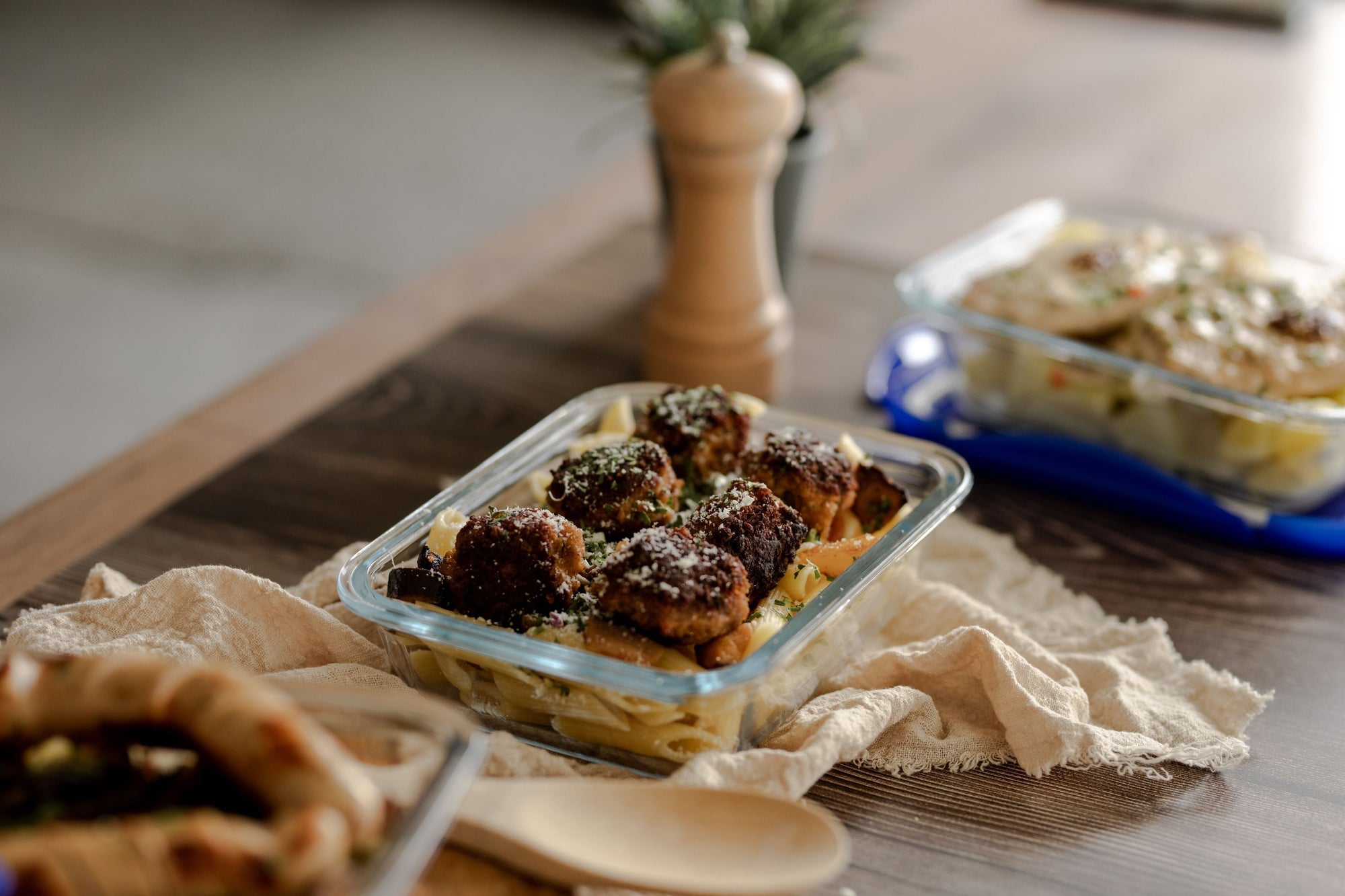 Cook&Go - Lot de 5 Lunch Box couvercle étanche & hermétique