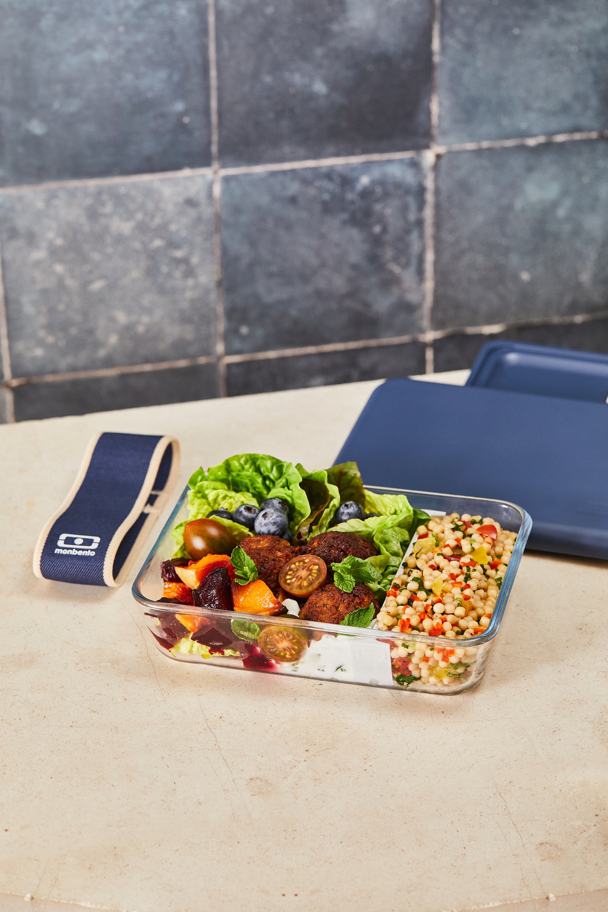 Caja bento de cristal - Edición exclusiva Pyrex® X monbento®