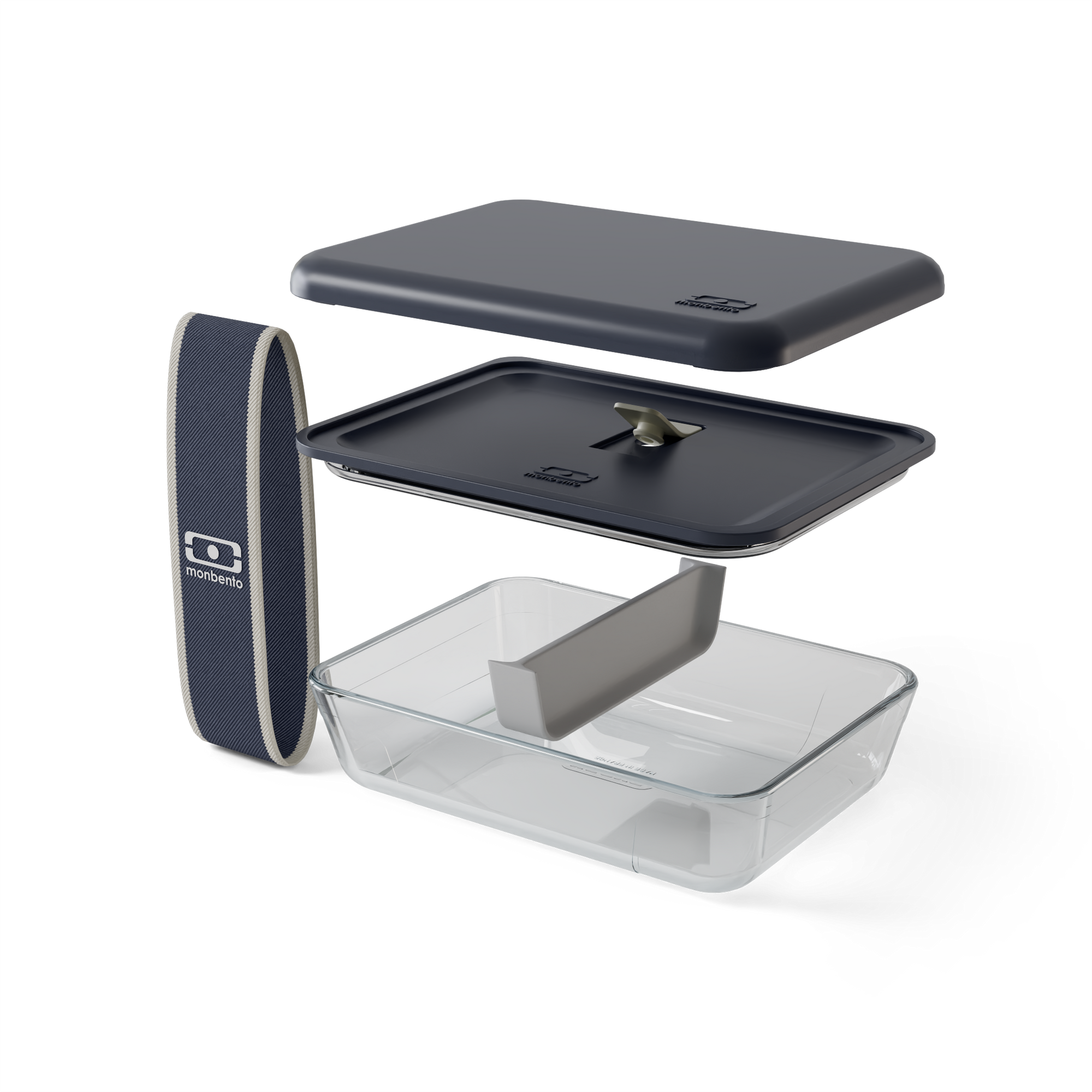 Caja bento de cristal - Edición exclusiva Pyrex® X monbento®