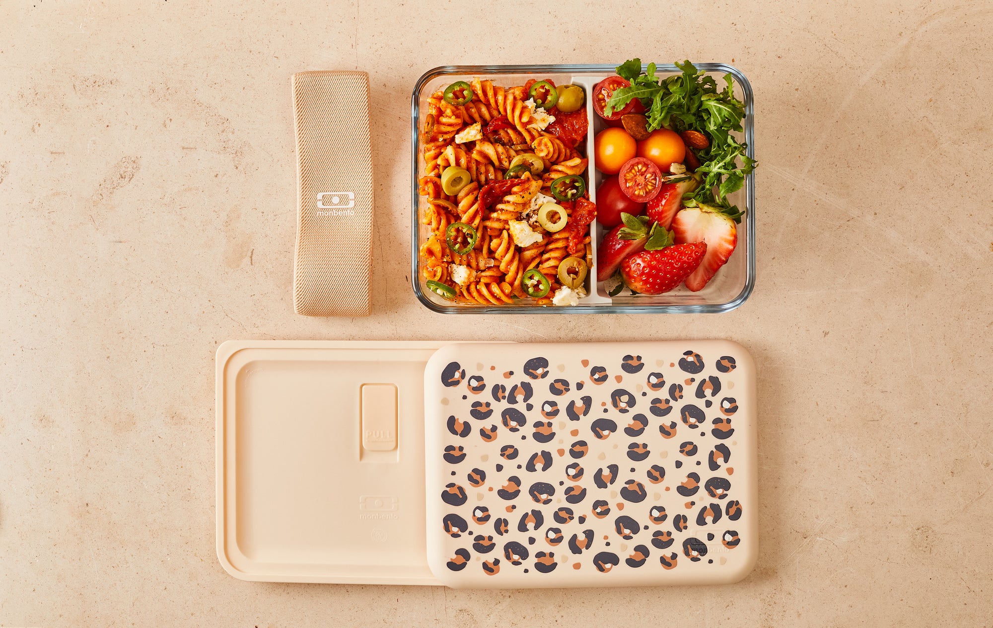 Caja bento de cristal - Edición exclusiva Pyrex® X monbento®