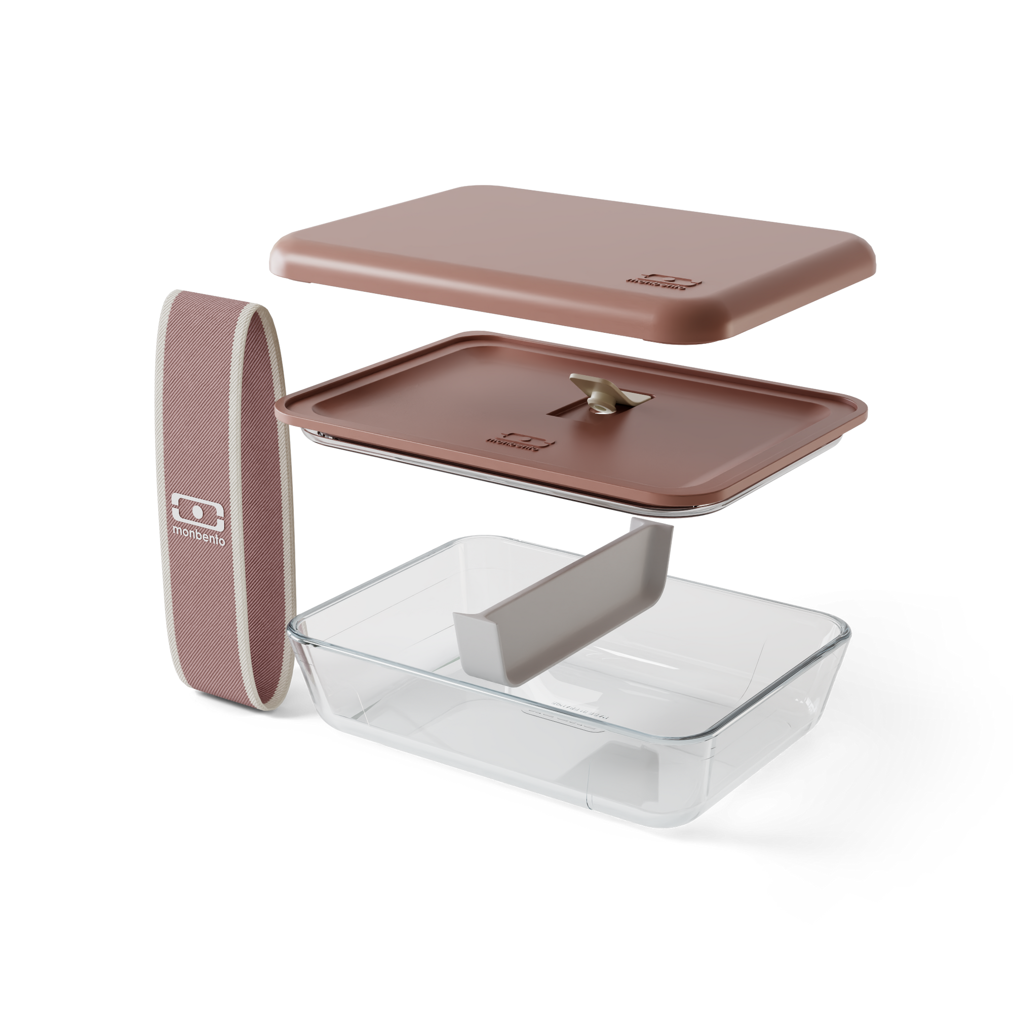 Caja bento de cristal - Edición exclusiva Pyrex® X monbento®