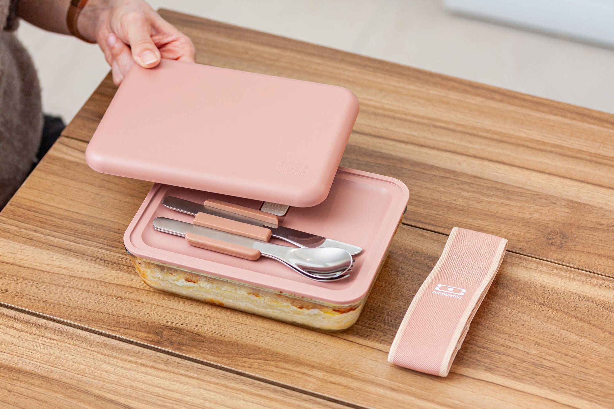 Caja bento de cristal - Edición exclusiva Pyrex® X monbento®
