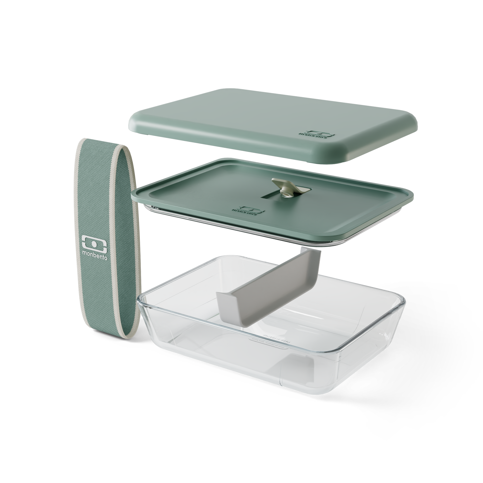 Caja bento de cristal - Edición exclusiva Pyrex® X monbento®