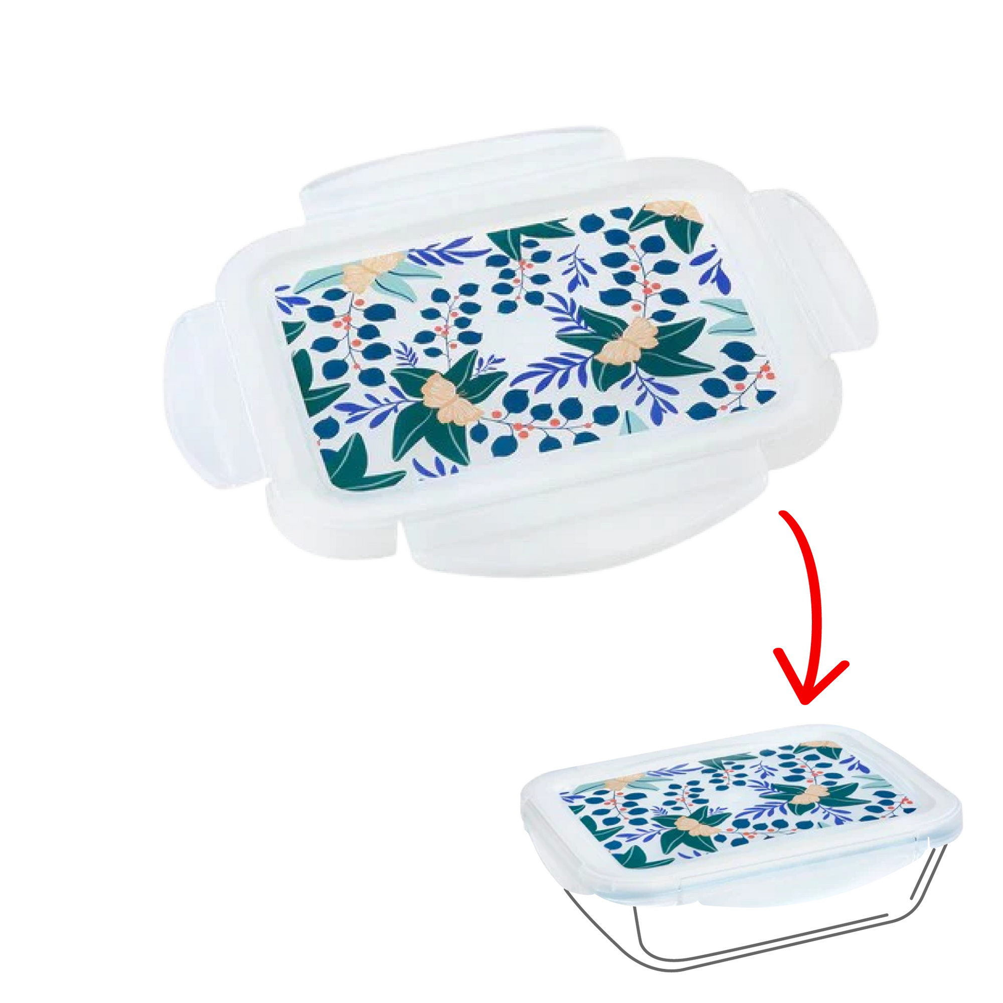 Cook&Go - Rechteckiger Ersatzdeckel