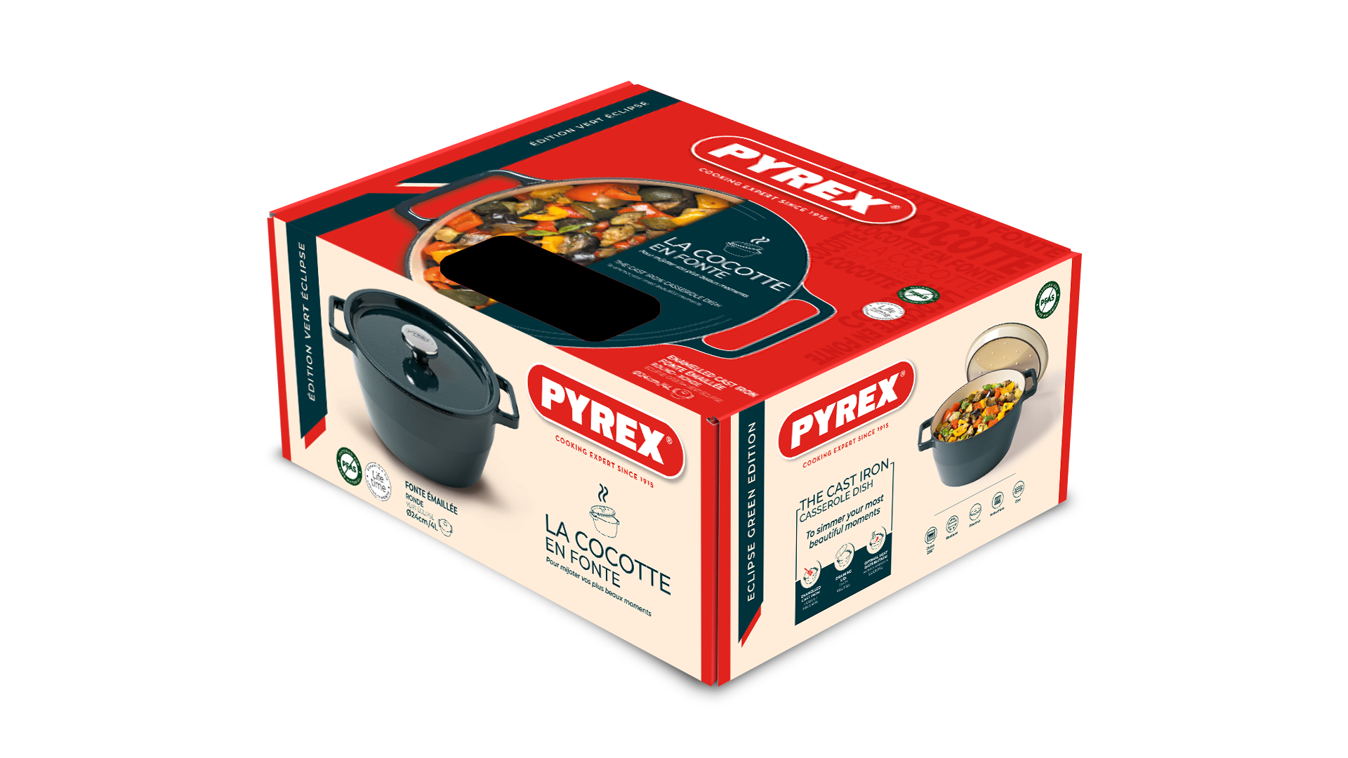 Cazuela ovalada de hierro colado - SlowCook