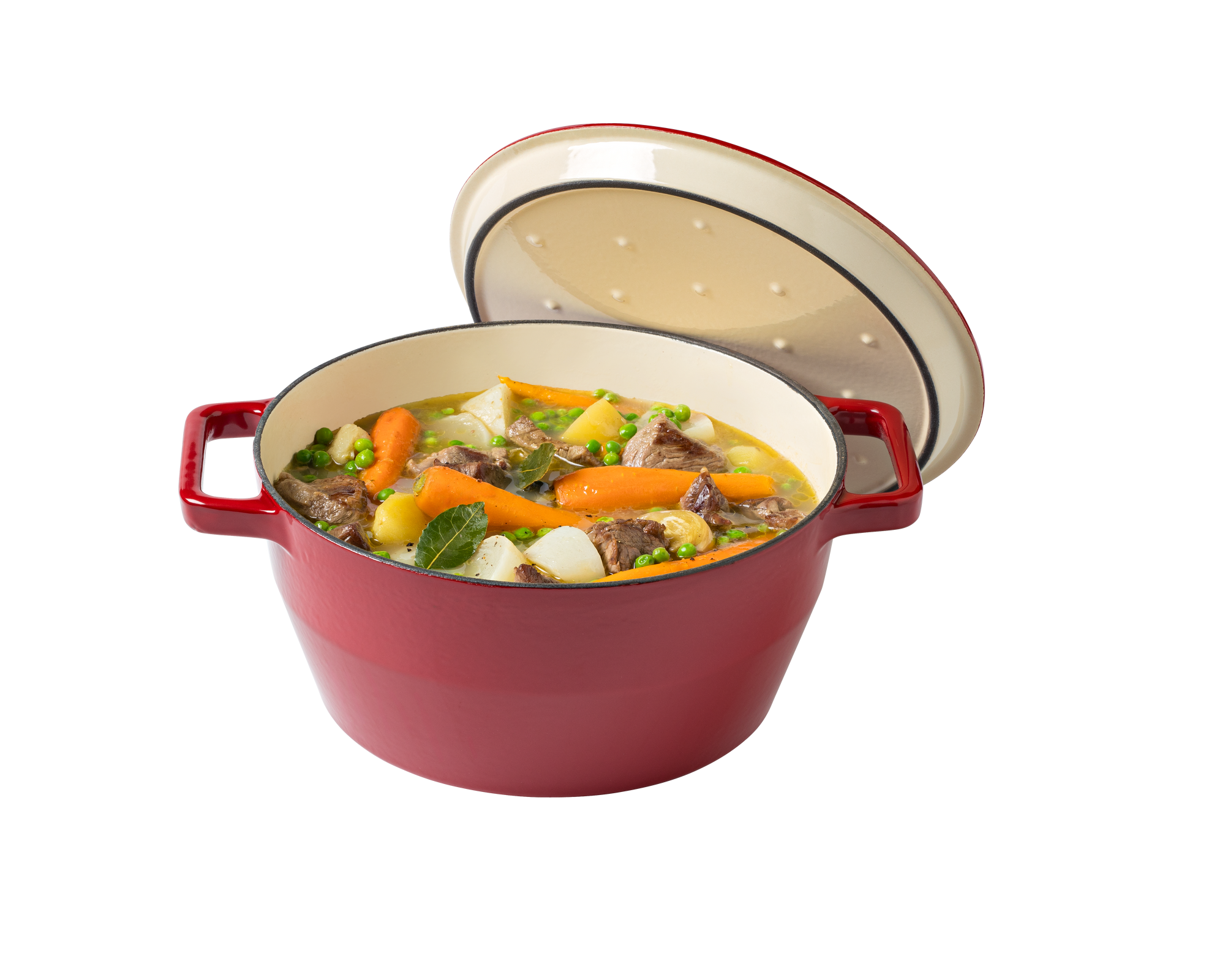 Runde Cocotte aus Gusseisen - SlowCook