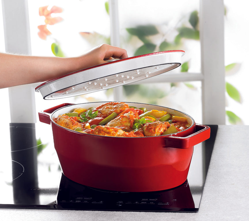 Cocotte ovale en fonte - SlowCook
