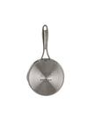 Stainless steel saucepan with fixed handle lid - Infinity