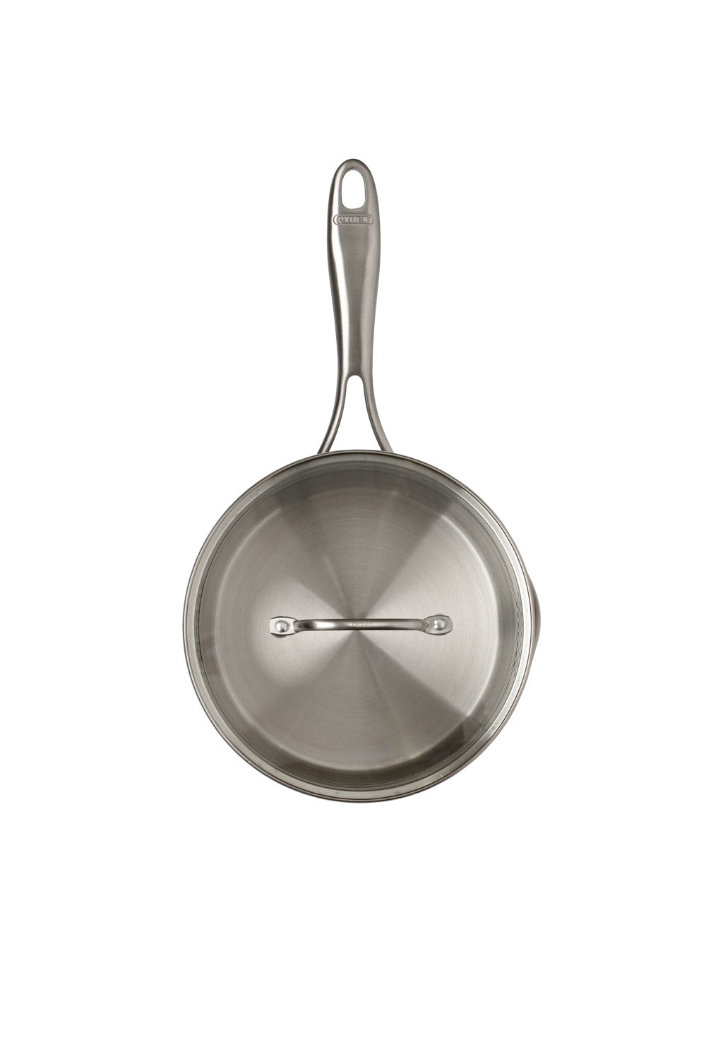 Stainless steel saucepan with fixed handle lid - Infinity