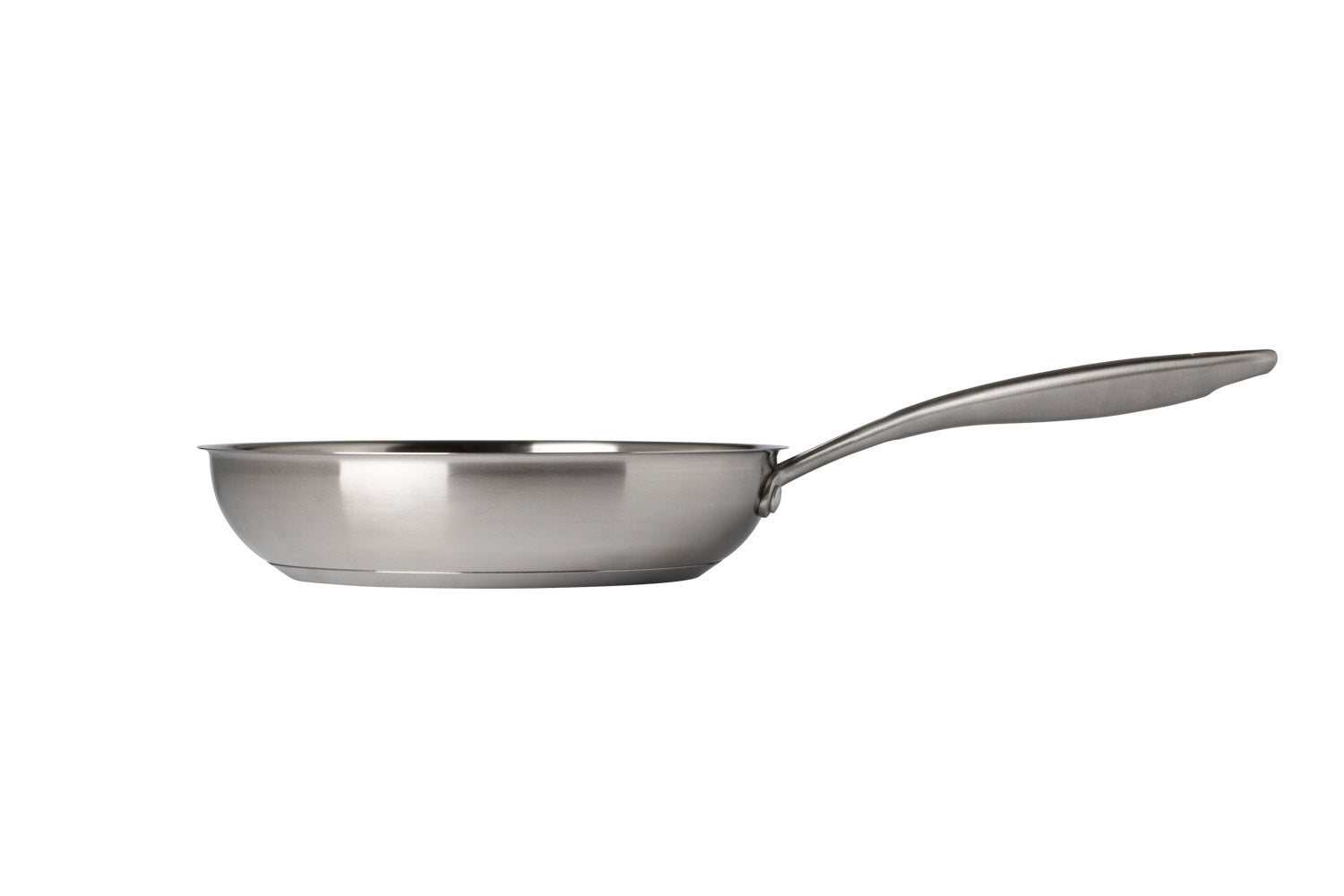Stainless steel frying pan with fixed handle - Infinity