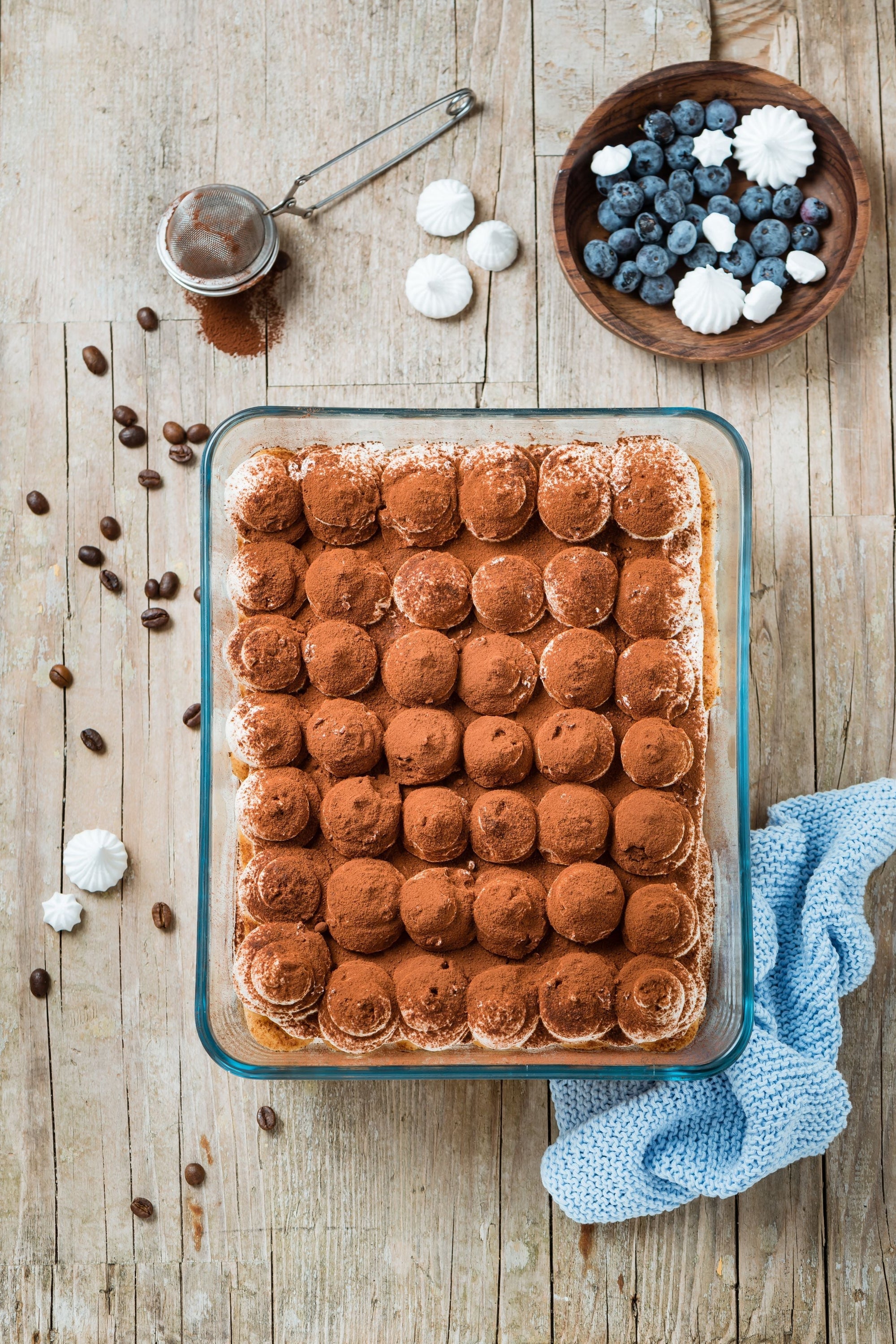 tiramisu aufbewahren Tiramisu-Glasform