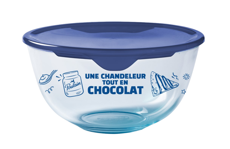 Glass bowl with lid - Prep & Store