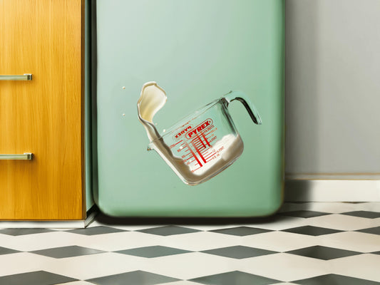 3er-Set Messbecher aus Glas - Classic