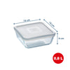 Cook & Freeze - Square dish with special freezer lid