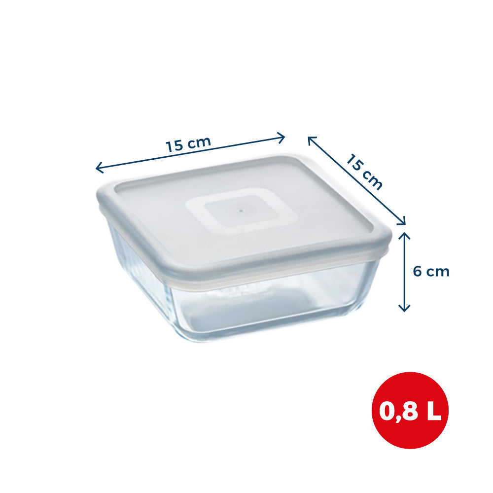 Cook & Freeze - Square dish with special freezer lid