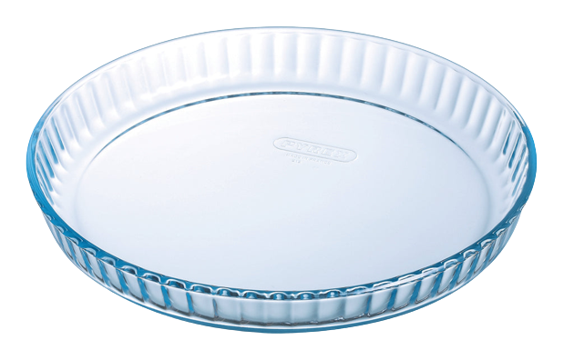 Moule à tarte en verre