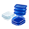 Cook&Go - Lot de 5 Lunch Box couvercle étanche & hermétique