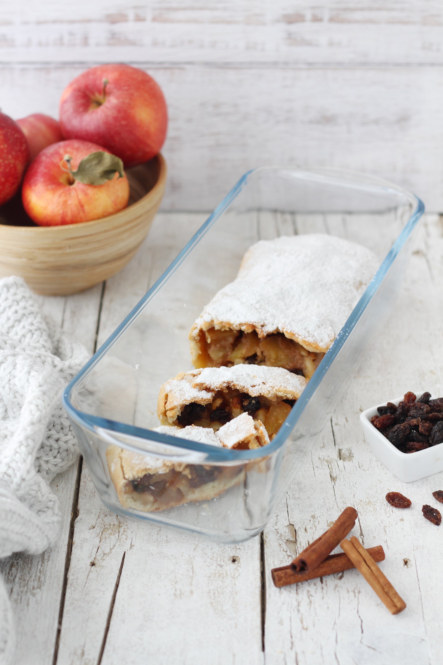 Glazen Apfelstrudelvorm