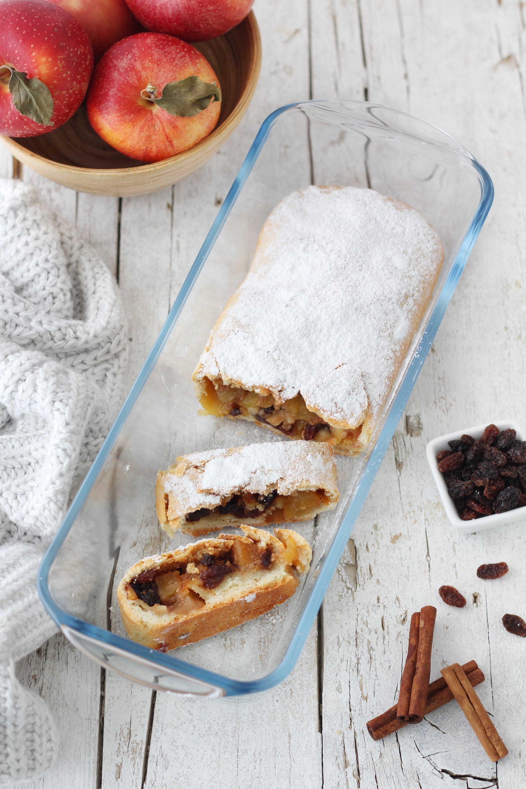 Glazen Apfelstrudelvorm