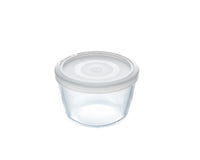 Cook & Freeze Glass Round dish with plastic lid