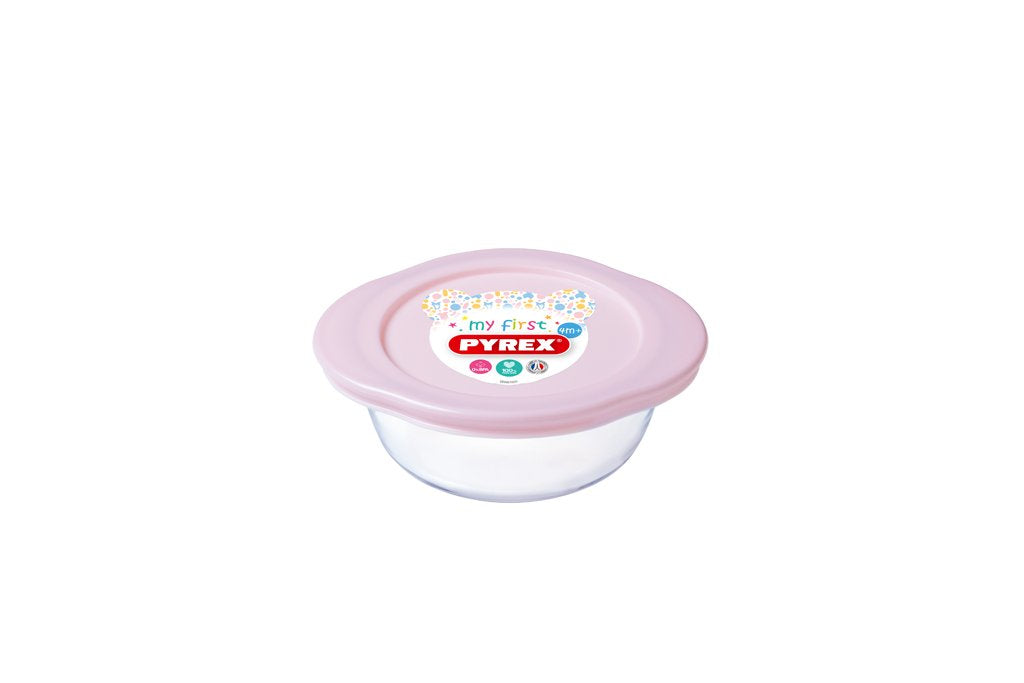 My First Pyrex - Round Baby Food Storage Pink - Pyrex® Webshop EU