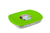 Cook & Store Glass Rectangular Dish shallow version High resistance with lid