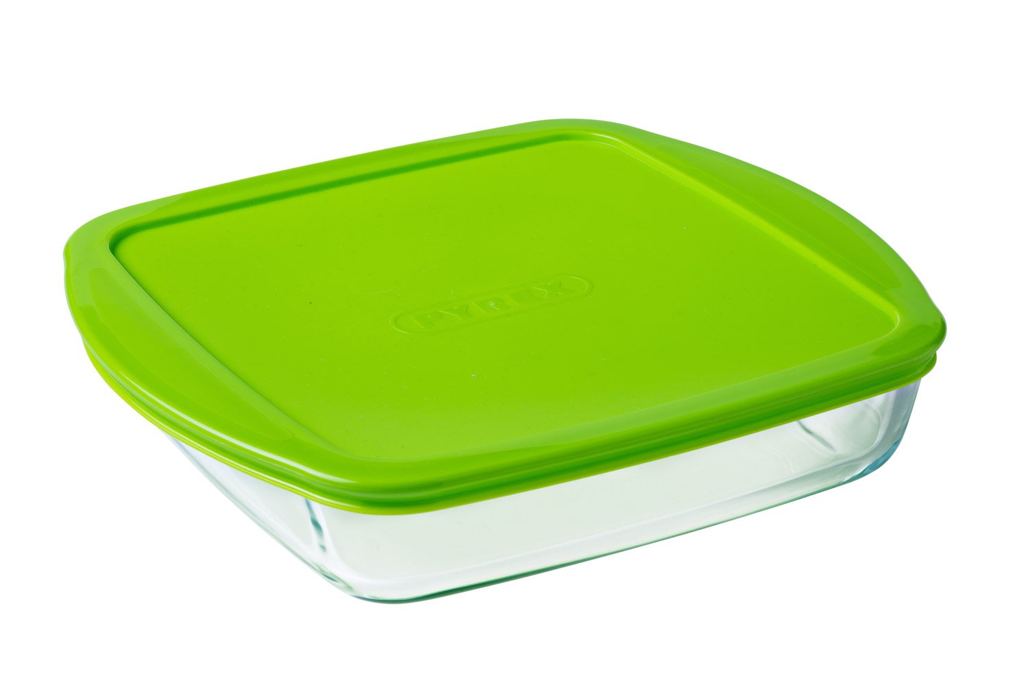 Cook & Store Glass Square Dish High resistance with lid - Pyrex® Webshop EU