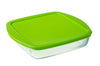 Cook & Store Glass Square Dish High resistance with lid