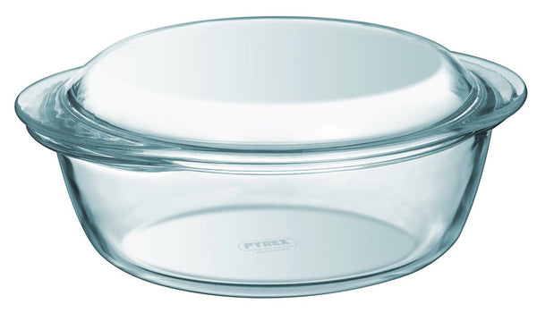 Flame Vitro-ceramic Round Casserole + glass lid - Pyrex® Webshop EU