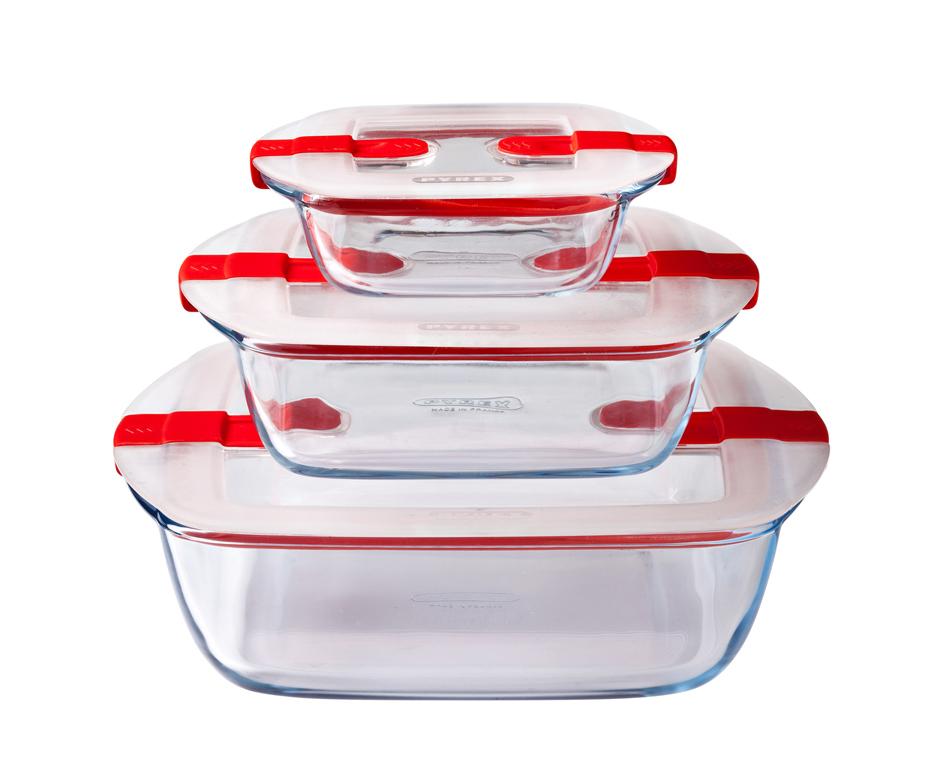 Airtight Microwave Safe Stackable Meal Prep Containers (25 CT)