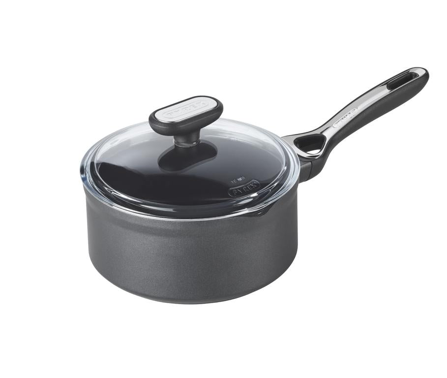 Origin + Non-Stick Aluminium Induction Saucepan with lid - Pyrex® Webshop EU