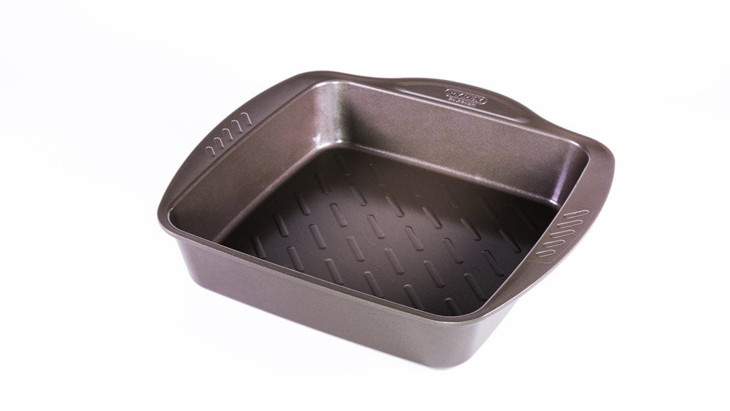 Baking tray Brownies Pyrex Asimetria Galvanised Steel (28 x 22 cm) -  AliExpress